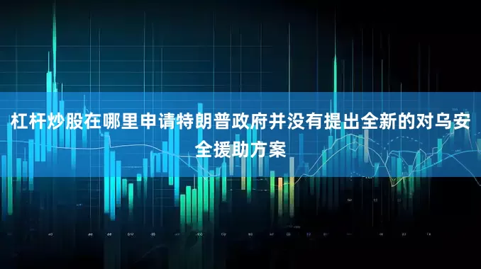 杠杆炒股在哪里申请特朗普政府并没有提出全新的对乌安全援助方案