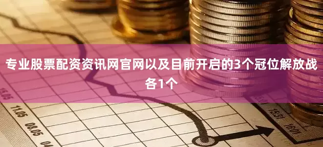 专业股票配资资讯网官网以及目前开启的3个冠位解放战各1个